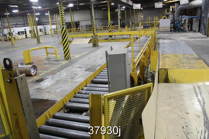 Used Signode M20-RMF Automatic Roll Handling and Strapping System #37930