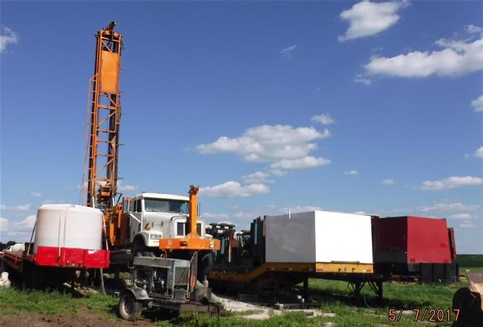 Used 2003 Schramm T660 Drill Rig & Sullair 1150/350 Package