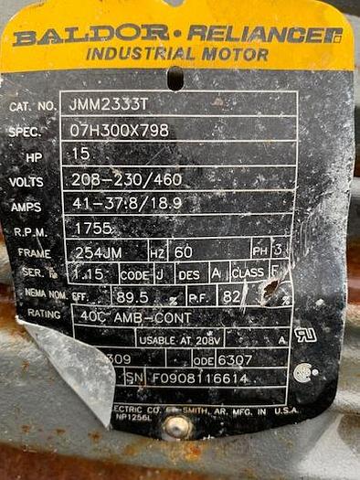 Used Goulds 4'' x 3'' Mild Steel Centrifugal Pump