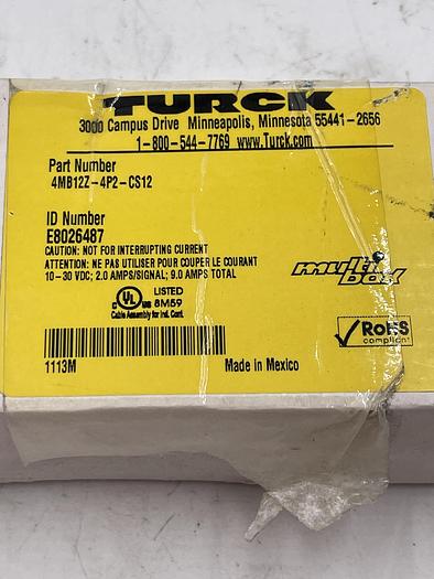 Turck 4MB12Z-4P2-CS12