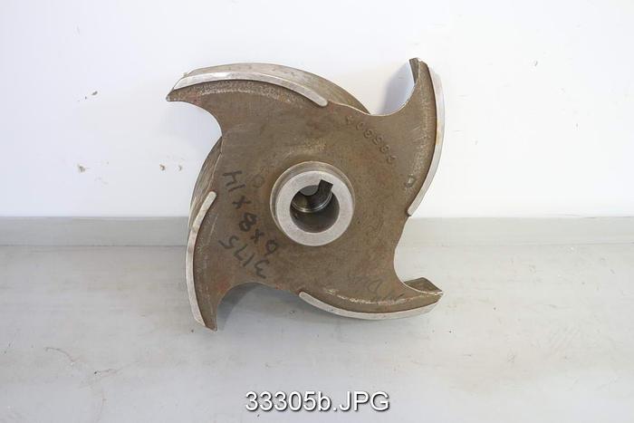 Used Goulds 3175 Pump 4-Vane, 14" Impeller #33305