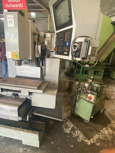 Used 1991 Bridgeport Interact 300 CNC Toolroom Milling Machine