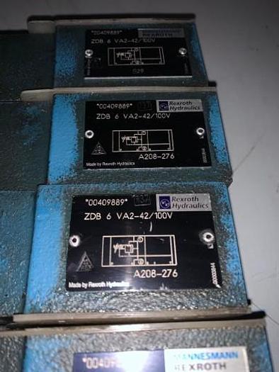 Used Rexroth ZDB 6 VA2-42/100V Relief Valve