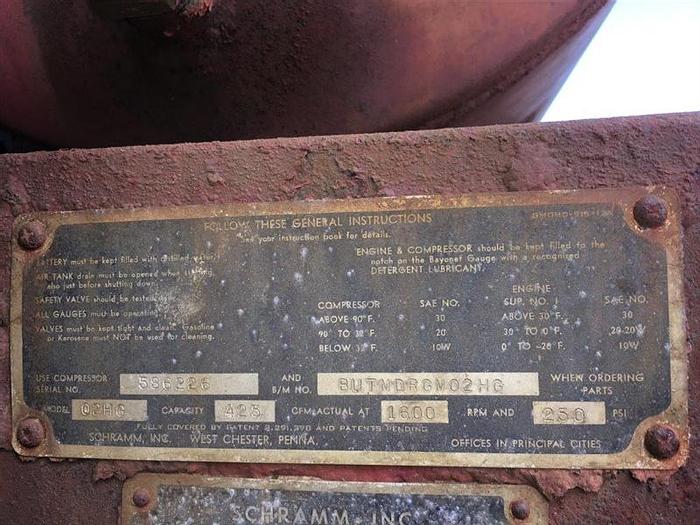 Used 0 Schramm T64HB Drill Rig