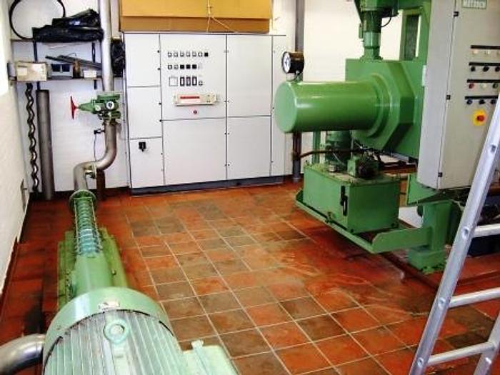 Used NETZSCH chamber filter press.