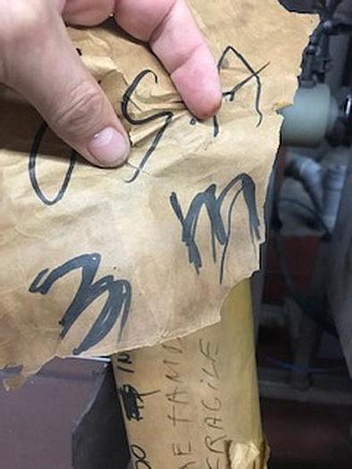 Used 27 in. x 59 in. PADOVAN ROTARY VACUUM DRUM FILTER – FROM WINE MFG (#9631)