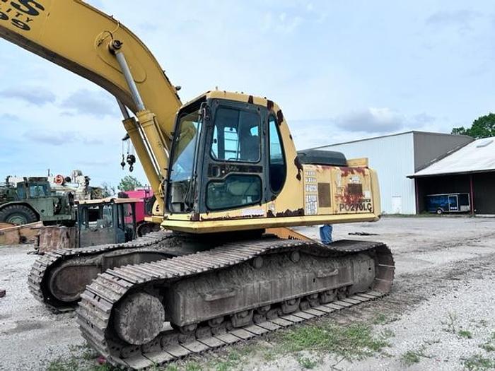 Used 2002 KOMATSU PC270LC-6L LONG REACH EXCAVATOR