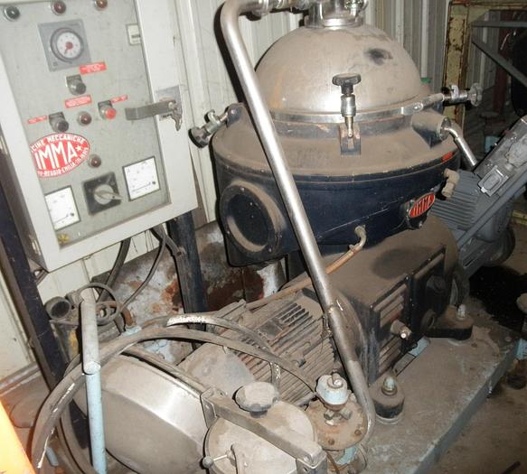 Used Centrifuge, Disc, Auto, IMMA, S/st, Wine Clarifier #A739727