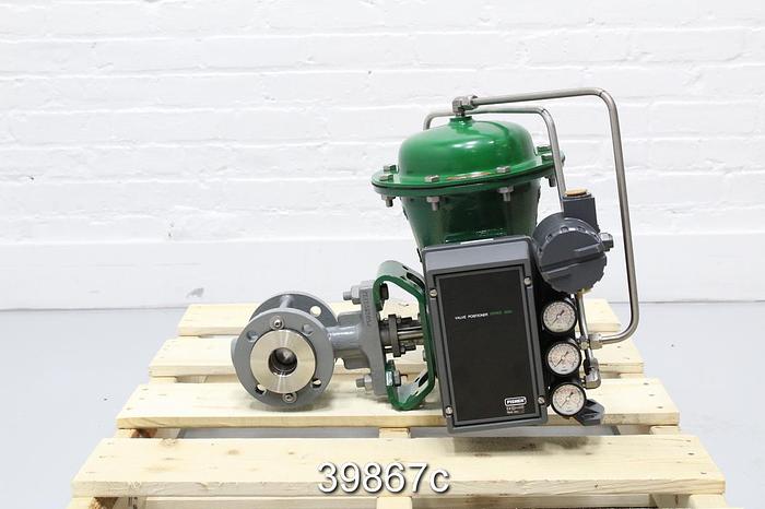 Unused Fisher 1.5" Vee Ball Valve, Unused #39867