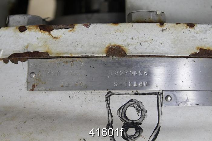 Used Sulzer APT31-6 Pump, 6x8x14, Stainless Steel #41601