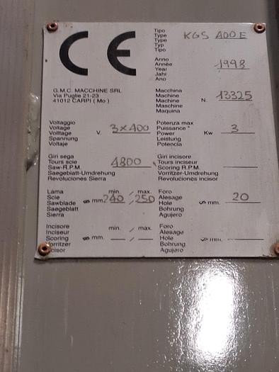 Usato 1998 GMC KGS 400 E