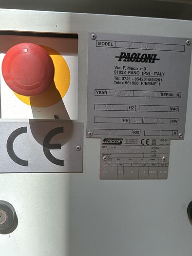 Usato 2000 PAOLONI P300