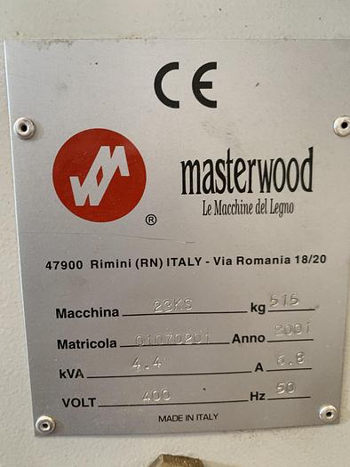 Usato 2001 MASTERWOOD K23 S