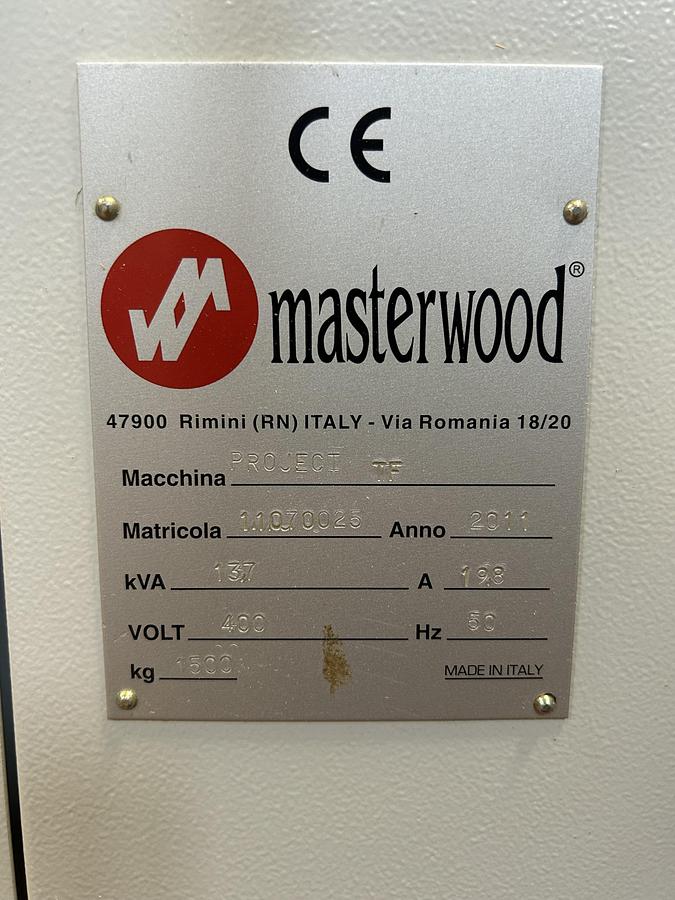 Usato 2010 MASTERWOOD PROJECT TF