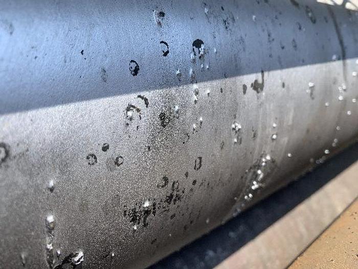 Used DUBOIS ELM-48, HEAVY-DUTY 48 INCH FEED-THROUGH DISTRESS ROLL MACHINE