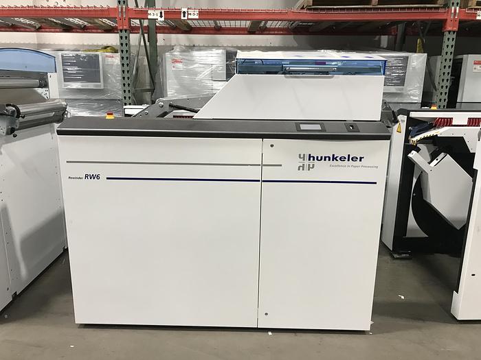 Refurbished 2018 - Hunkeler ROLL to ROLL Solution - UW6-22 Unwinder RW6-22 Rewinder, 22" Wide High Speed, 3" Core, 150 m/min