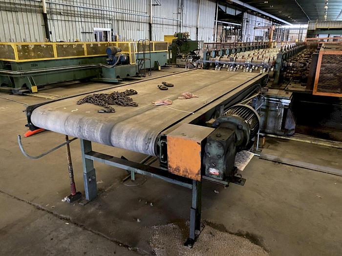 Used 14 STAND X 3.5" X 50" SHADOW WALL PANEL" RAFTED BRADBURY ROLLFORMER (USED)