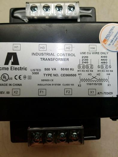 Used ACME Transformer CE060500