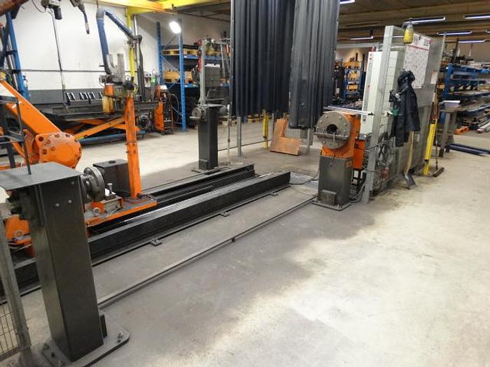 Used BRUGT SVEJSEROBOT M/MANIPUILATOR FABR. ABB. MODEL IRB 2400 L