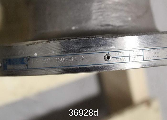 Used Neles Jamesbury 4" Ball Control Valve, 4 715031 3600 MTT 2 #36928