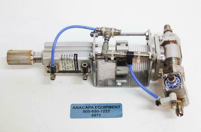 Used Iwaki Pneumatic Bellows Pump SB-4SH-ML for Semiconductor Manufacturing (6873) R