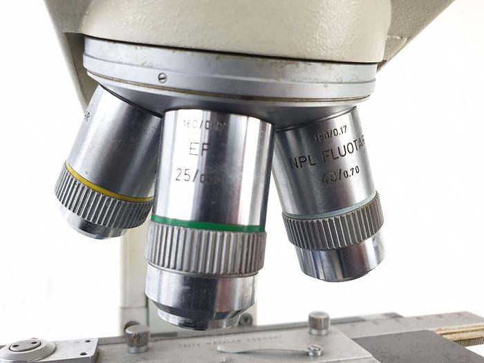 Used Leitz 020-435.028 Microscope Microscope