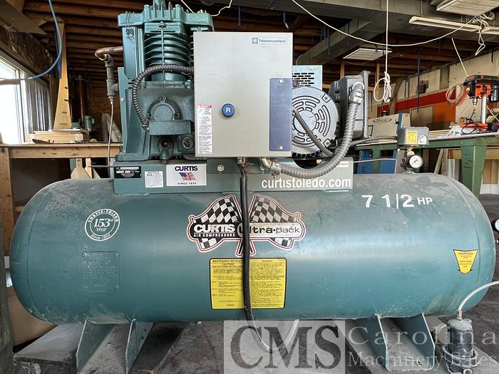 7.5 Hp Single Phase Air Compressor Motor www.carolinamachinerysales.com