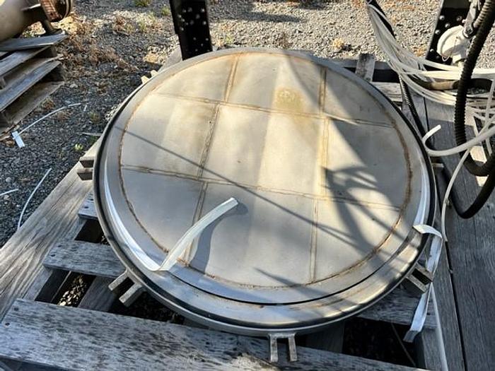 Used Dryer, Vacuum, Conical, 10 CF, S/st, Filter, Lee, #S732159