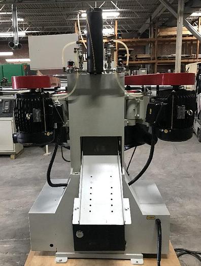 Used CASTALY CS-30DS AUTOMATIC DOUBLE-HEAD ROTARY SHAPER