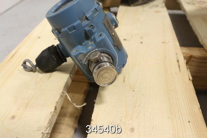 Used Rosemount Pressure Transmitter, 2090PG2S22G1E5M5 #34540