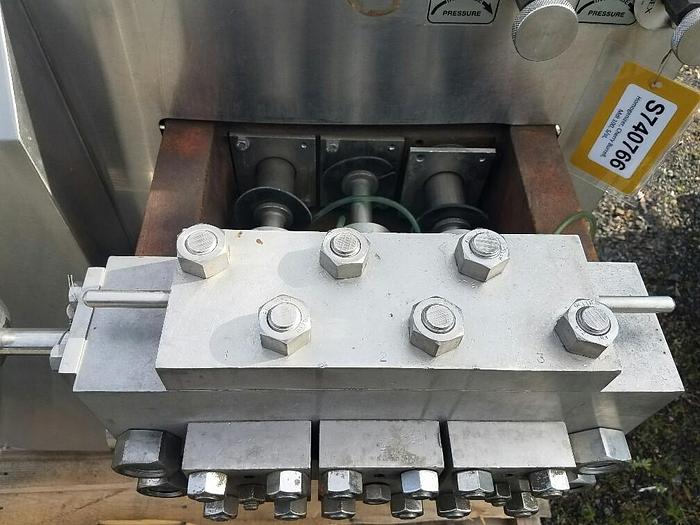 Used Homogenizer, Cherry Burrell, Mdl 1000, S/st,Homogenizer, Cherry Burrell, Mdl 1000, S/st, #S740766