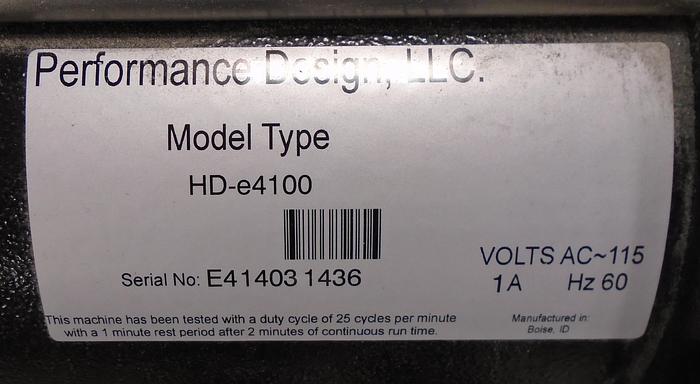 Used Rhin-O-Tuff HD-E4100 Electric Econ-O-Roll Coil Inserter