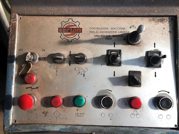 Used SERTOM RIMI 4000x16 THREE ROLLS HYDRAULIC PLATE BENDING MACHINE