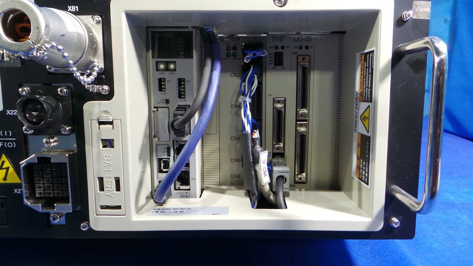 Used Yaskawa ERMR-AS00-B301-E1 Robot, Controller Robot, ERMR-AS00-B301-E1 / RS100 / Yaskawa