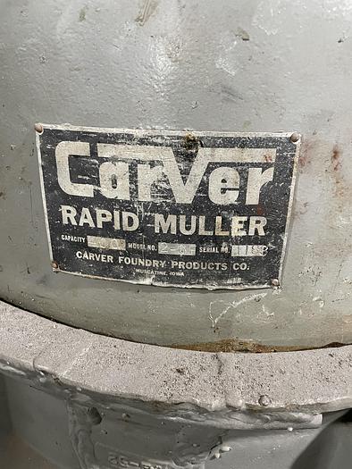 Used CARVER 2GF SAND MIXER