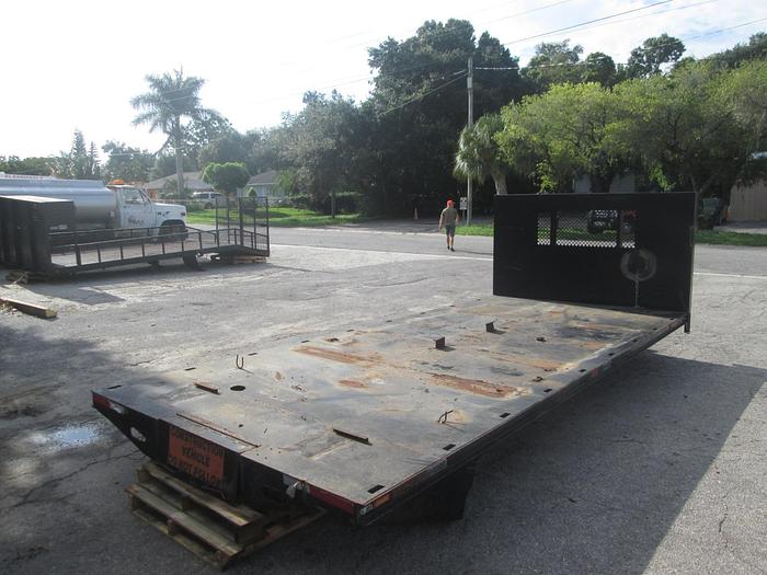 Used 18'x8' Flat Bed Truck Body