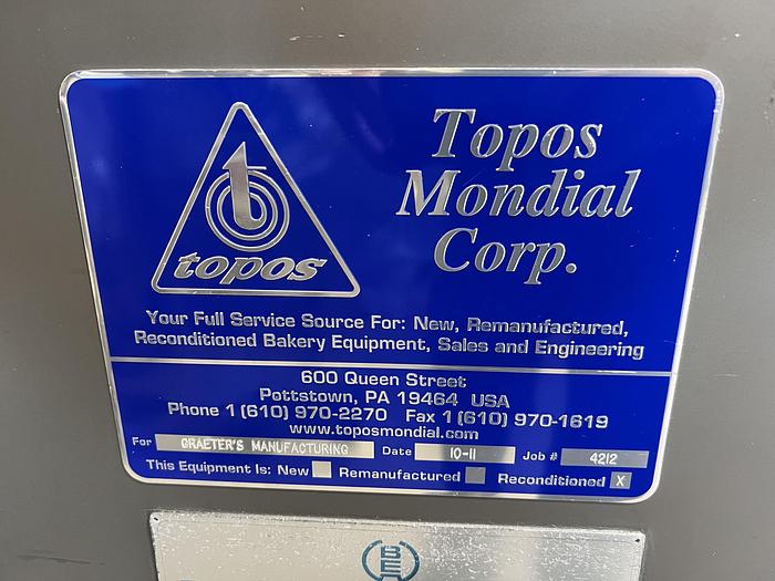 Used 9" BAKER EQUIPMENT/WINKER (BEW) GEFRA DOUGH ROUNDER for Sale at