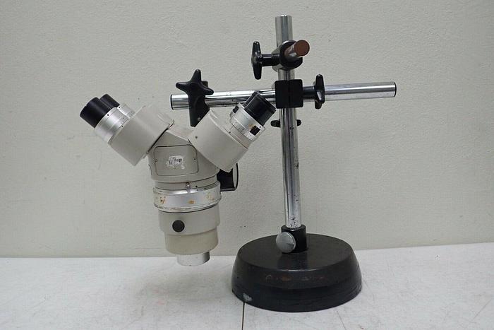 Used Nikon SMZ-10 Stereoscopic Microscope w/ Stand, Nikon S10x & Wild Heerbrugg 10x