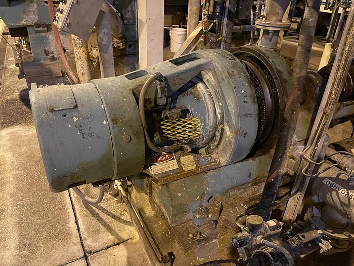 Used ANDRITZ SPROUT BAUER MODEL R20 TF-III REFINER WITH MOTOR