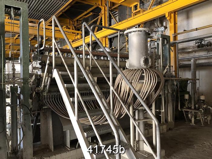 Used Voith Paper Machine, 110", Cigarrette and Paper Straw Grade, 20 Bdmt/d #41745