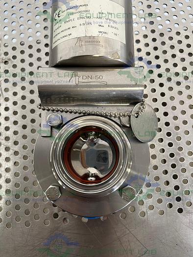 Used Inoxia  V9460-0040002 DN-2"  Butterfly Valve 316L