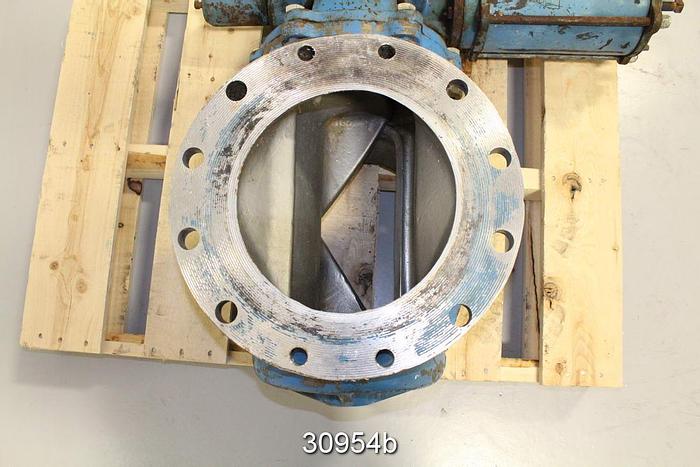 Used Dezurik 9015172 10" Control Plug Valve #30954