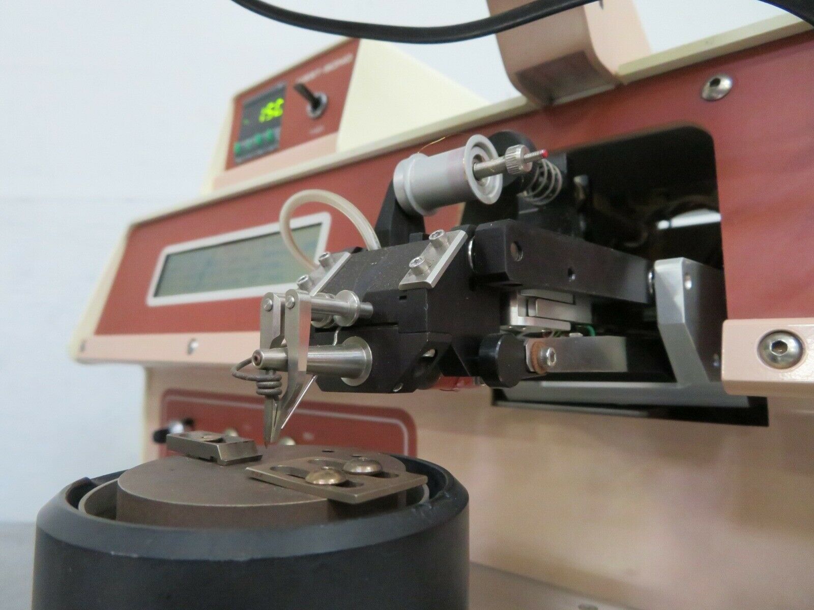 Used West-Bond 7400B Manual 45° Feed Wedge Wire Bonder (refurbished)