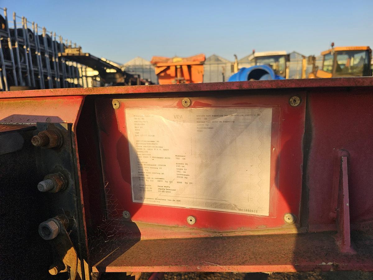 Gebruikt 2000 BURG BPO 12-27 CCXGX-00 / 20/30 FT|TANKCONTAINER\ADR/ BPW DRUM, TUV/APK/ 13-11-2026.