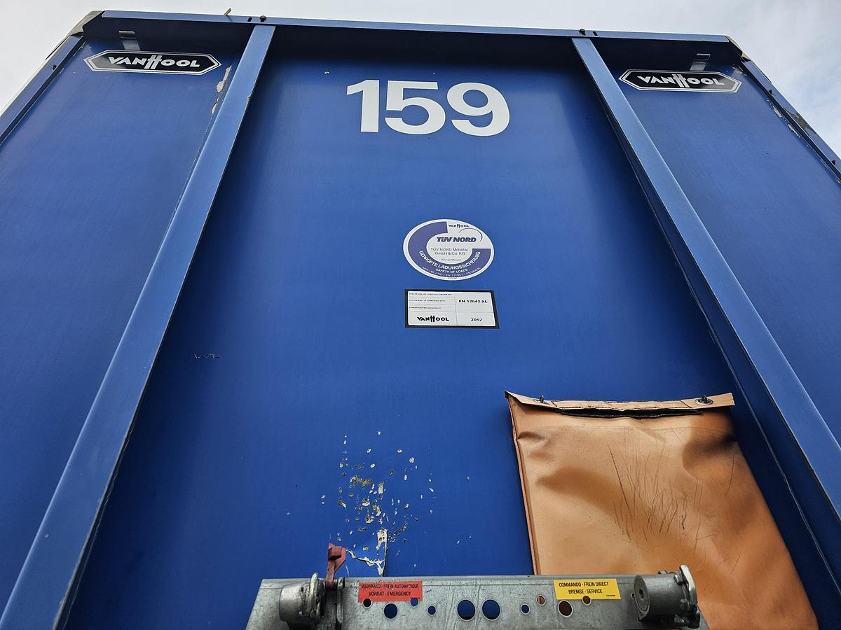 Gebruikt 2012 VAN HOOL| 3B0072 | GALVANISED STEEL CHASSIS | ALU RIMS |BPW DISC | TUV APK/ 13-05-2026.