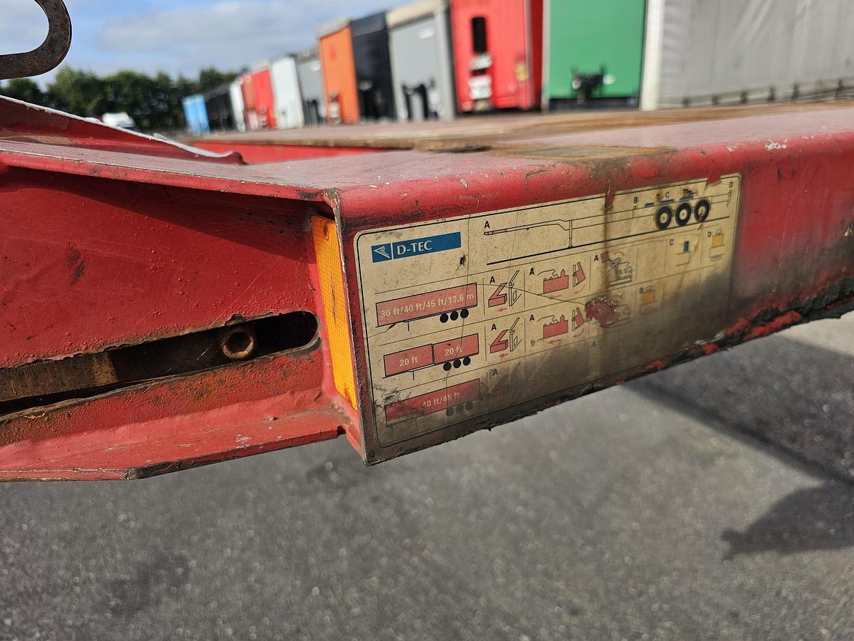 Used 2006 D-TEC  YARD CHASSIS |MULTI CHASSIS | ALL CONNECTIONS| NO DOCUMENTS | 3 PIECES.