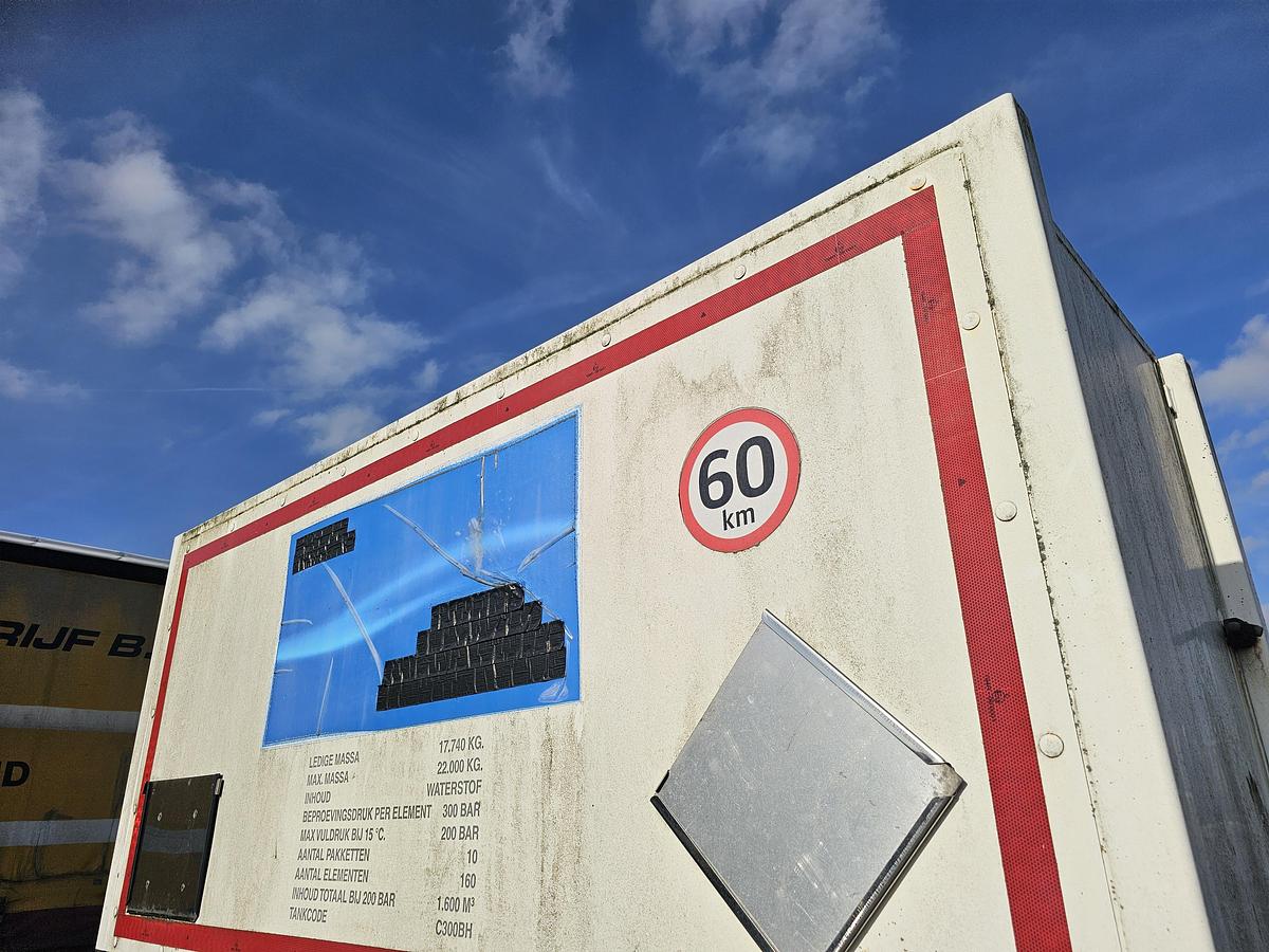 Gebruikt 2005 BURG  BPO 12-10 ORNXX | USED FOR CAS CONTAINERS |. STEEL SUSPENSION