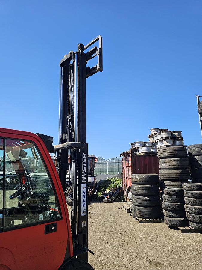 Gebruikt 2011 HYSTER H2.5FT | DUPLEX 3.30 M | GAS | COMPLETE CABINE| SIDESIFT| 12457 HOURS.