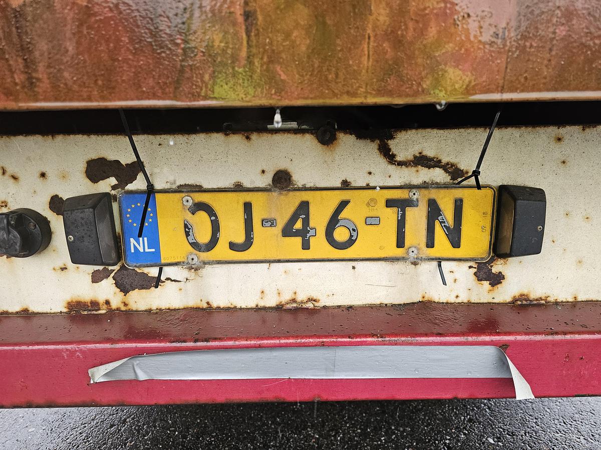 Used 1988 RENDERS ROC 12-27 N14 HEAVY DUTY 3 AXLE SEMITRAILER STEEL FLOOR.| SAF DRUM