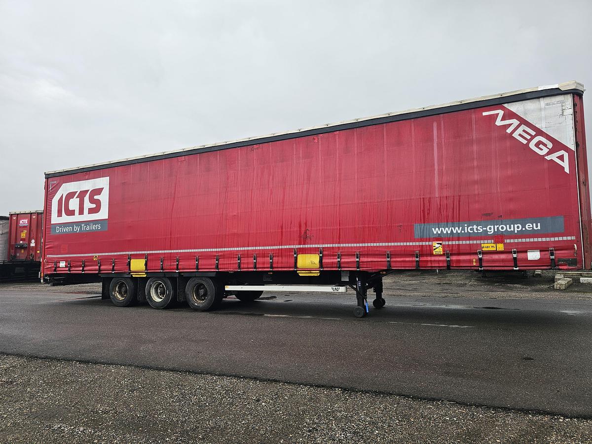 Used 2014 LAG 0-3-GC | 3 AXLE MEGA TRAILER|HUCKEPACK.|8 PIECES. | BELGIUM|BPW DRUM.